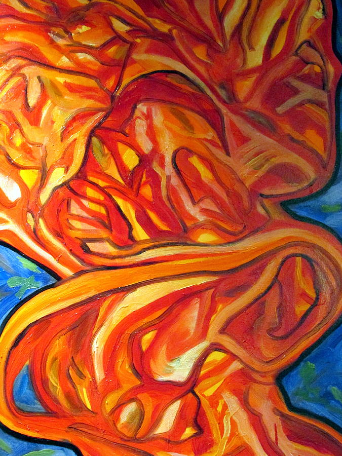 Fire, No Ice Painting by Steven Miller