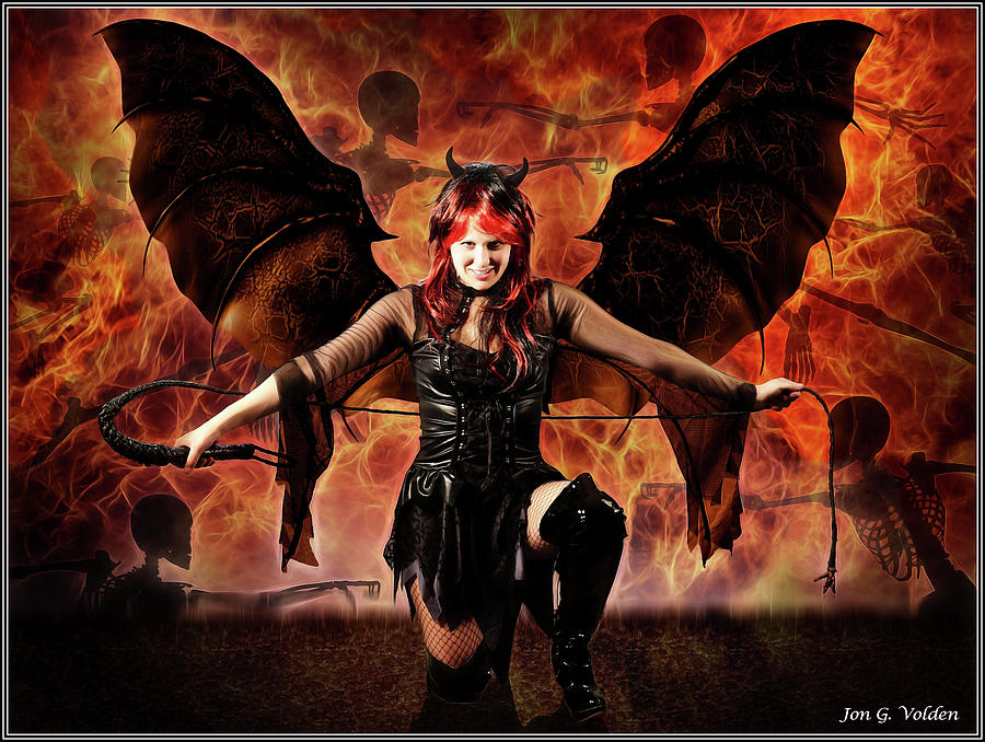 Fire Of The Succubus Photograph by Jon Volden