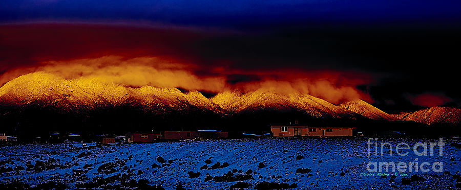 Fire on the Mountain  Photograph by Charles Muhle