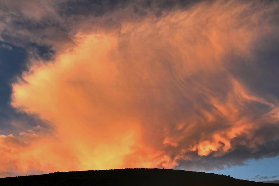 Fire on the Mountain  Photograph by Donna Kennedy