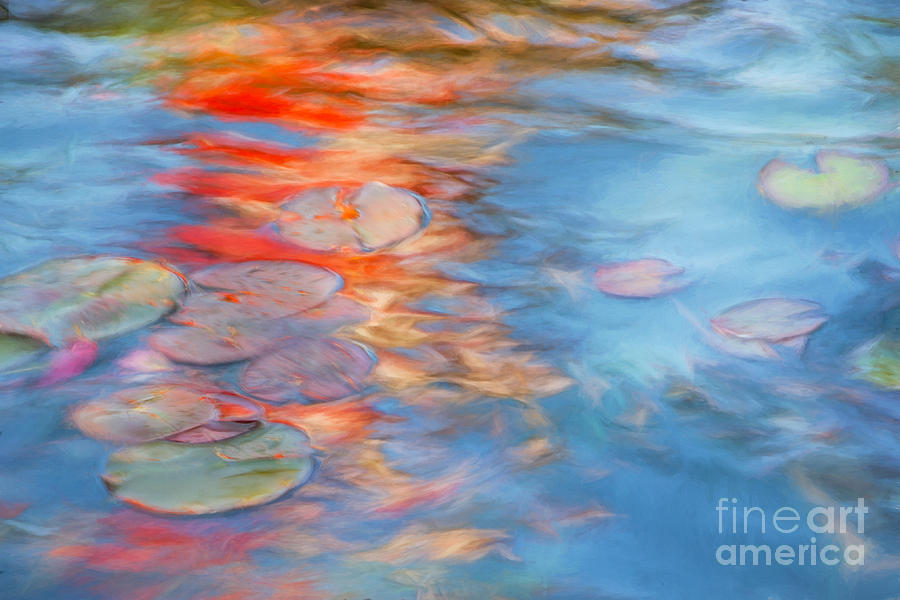 Fire on the Water Photograph by Marilyn Cornwell