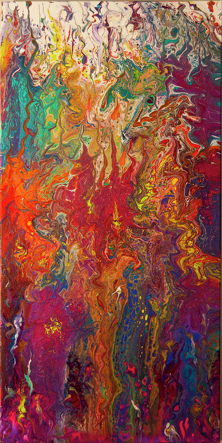 Fire Painting by Pam Harden - Fine Art America