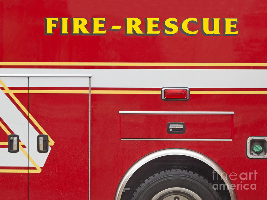 Fire - Rescue Photograph by Ann Horn