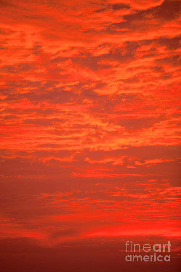 Fire Sky Photograph by Anthony Totah