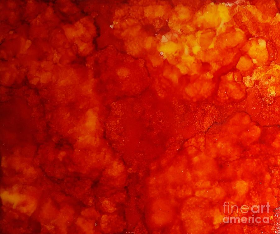 Fire Storm Painting by Terri Mills