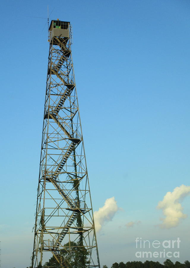 Fire Tower Photograph by Randall Weidner