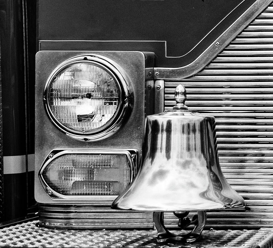 Fire Truck Bell  #1 Photograph by Ginger Stein