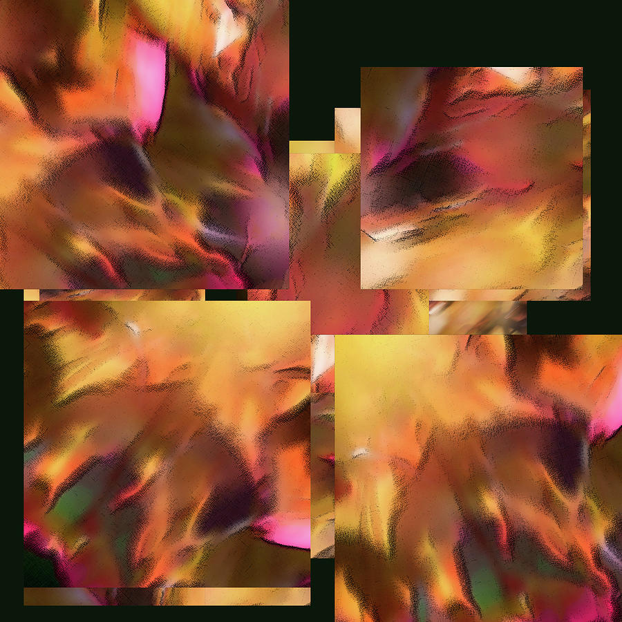 Abstract Photograph - Fire Within - by Julie Weber