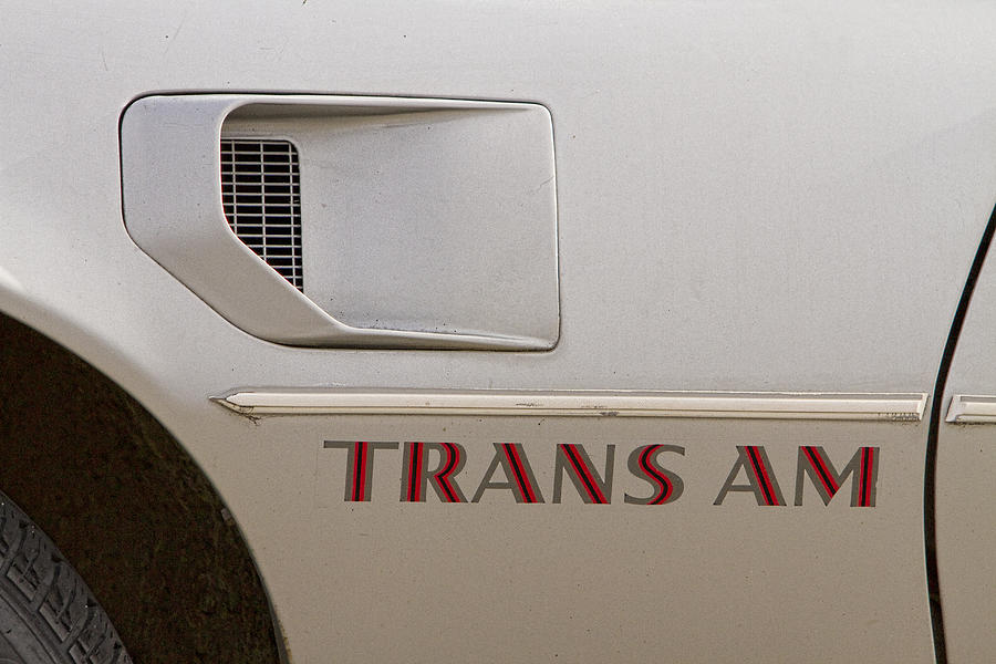Car Photograph - Firebird Trans Am Front Corner Panel Vent by James BO Insogna