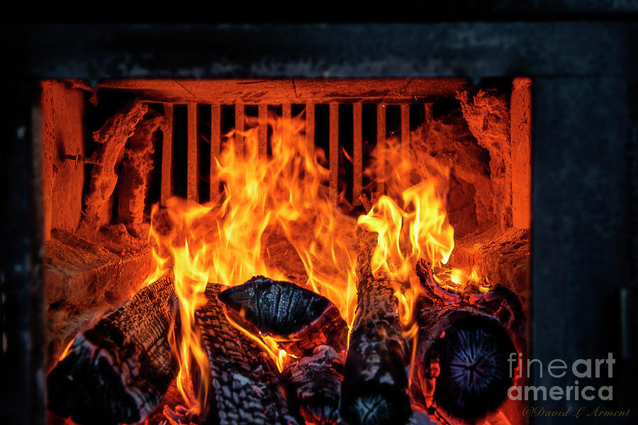 Firebox in Sap Boiler Photograph by David Arment