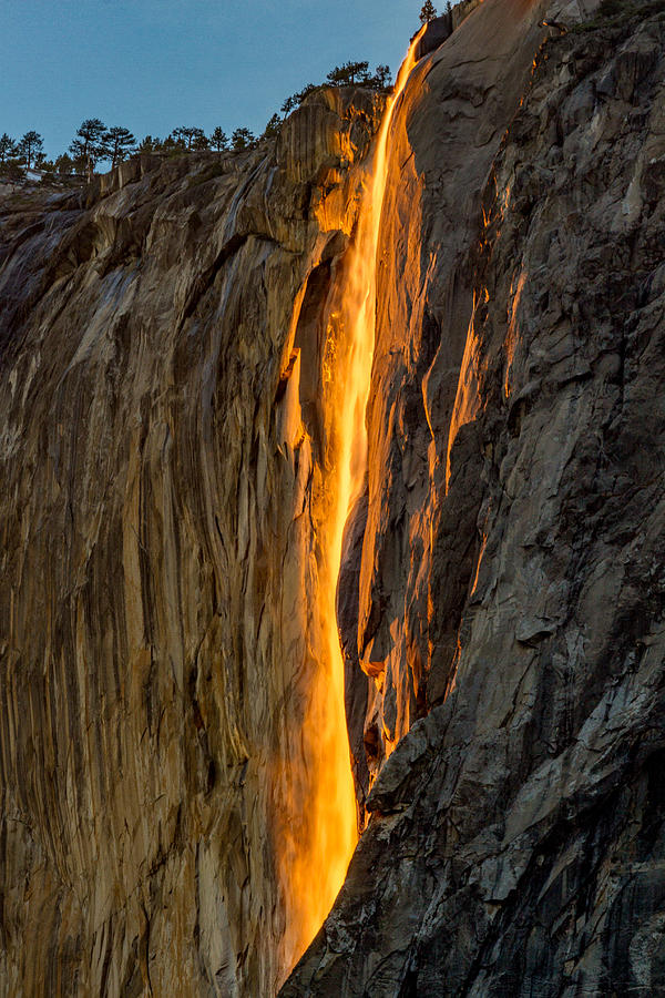 Yosemite National Park Photograph - Firefall by Bill Gallagher
