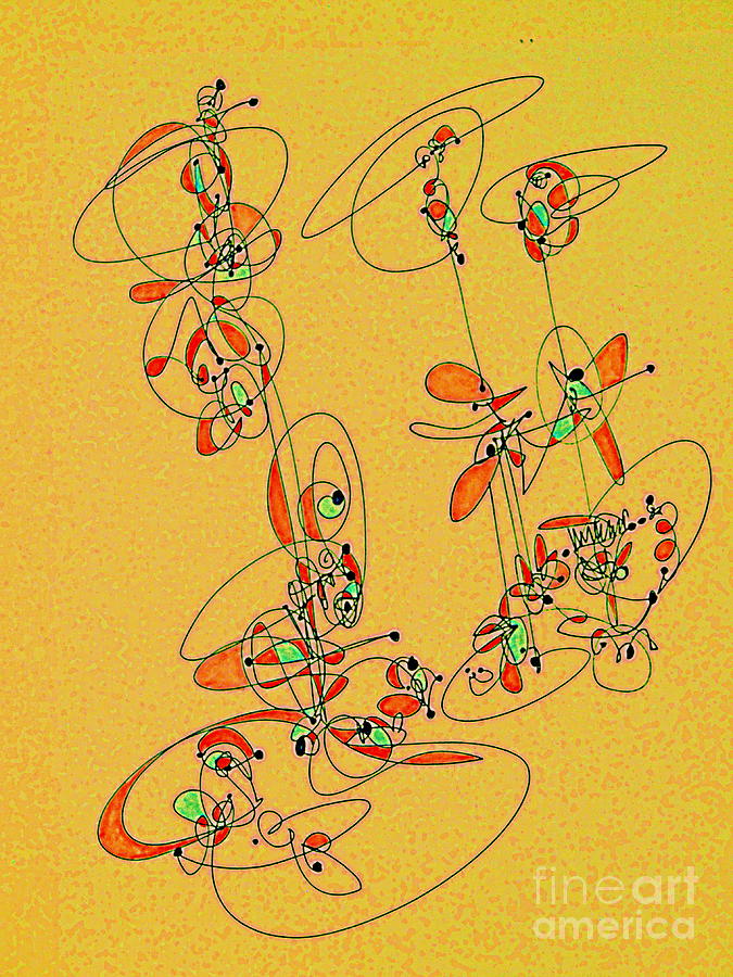 Firefly Circus Digital Art by Nancy Kane Chapman