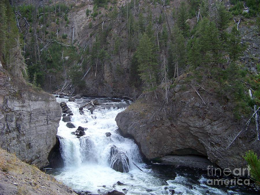 Firehole Falls Photograph by Charles Robinson