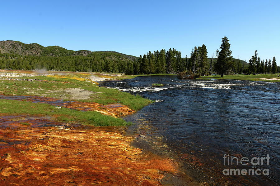Firehole River Colors Photograph by Christiane Schulze Art And Photography