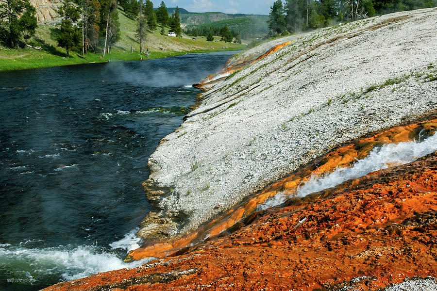 Firehole River, Yellowstone Photograph by Aashish Vaidya