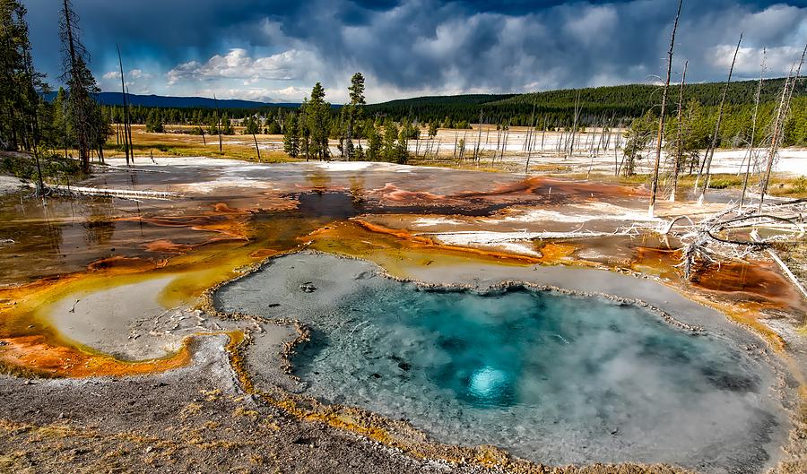 Firehole Spring - Yellowstone Photograph by Mountain Dreams