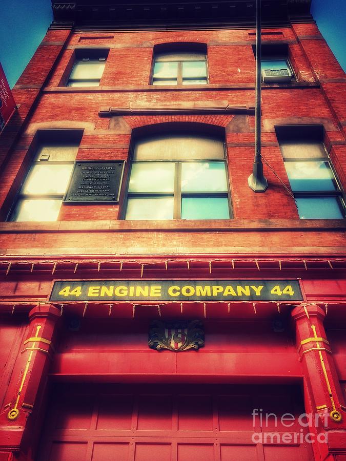 Firehouse Engine Company 44 Photograph by Miriam Danar
