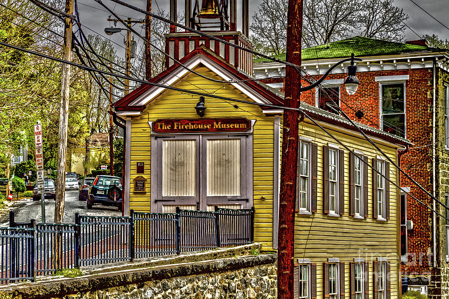Firehouse Museum Photograph by William Norton