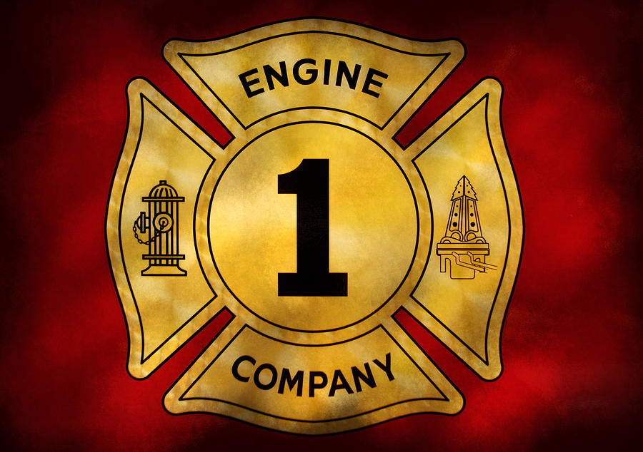 Fireman - Engine Company 1 Photograph by Mike Savad