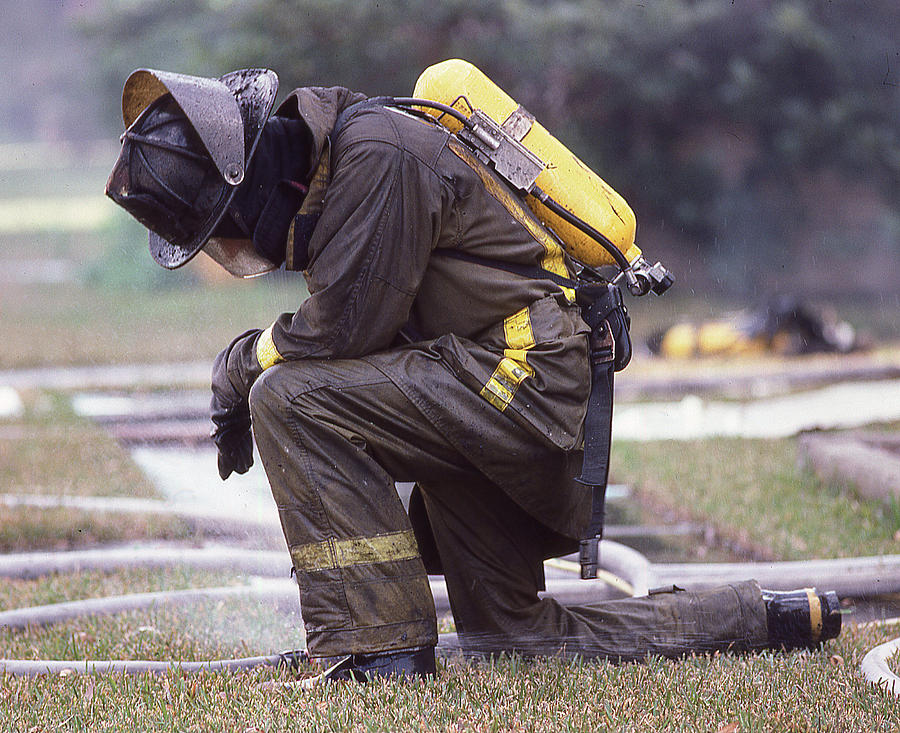 Fireman Hero Photograph by Lindy Pollard - Fine Art America