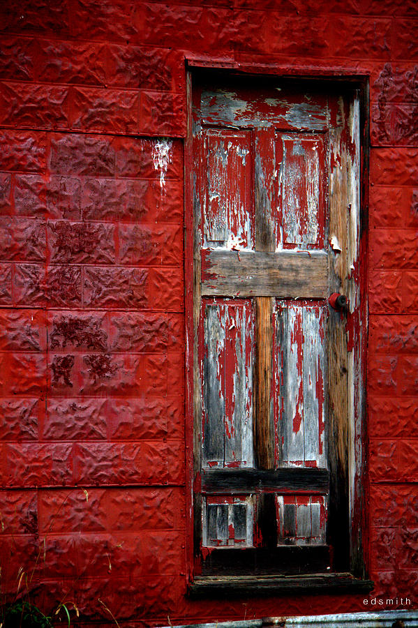 Firemans Door Photograph by Edward Smith