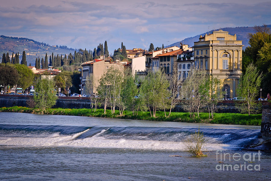 Firenze - Italy - Arno River Photograph by Carlos Alkmin