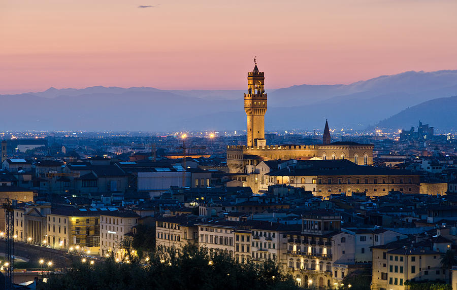 Firenze At Sunset Photograph