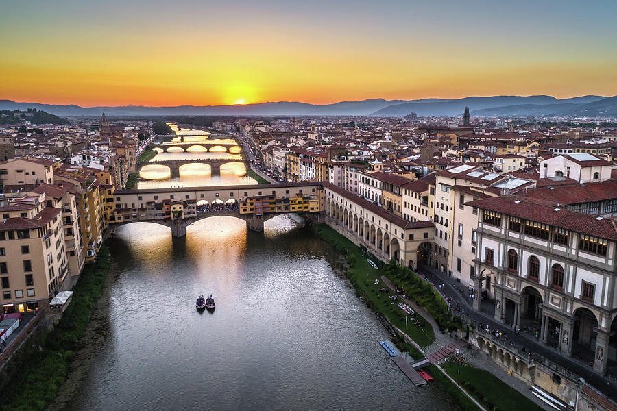 Firenze dallarno Photograph by John Angelo Lattanzio