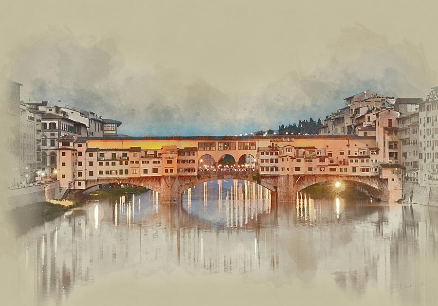 Firenze, Ponte Vecchio Painting