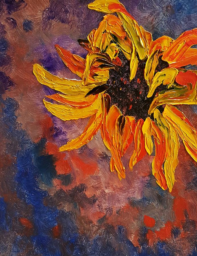 FireSpace Flower  27 Painting by Cheryl Nancy Ann Gordon