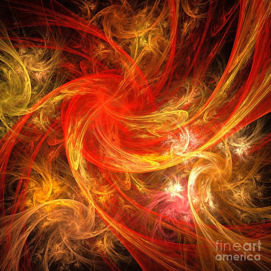 Firestorm Painting - Firestorm by Oni H