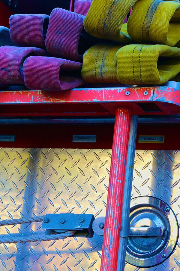 Firetruck Composition Photograph by Polly Castor