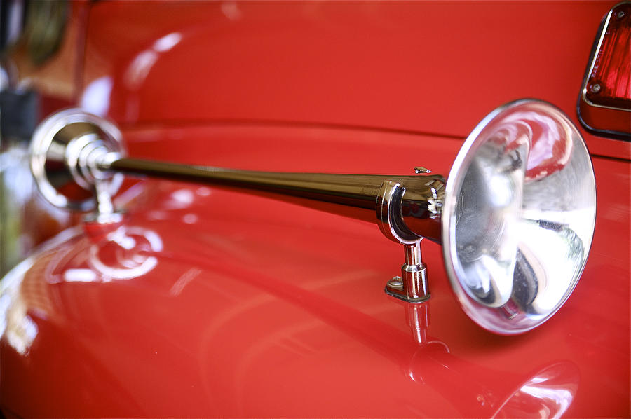 Firetruck Detail III Photograph by Kicka Witte - Printscapes