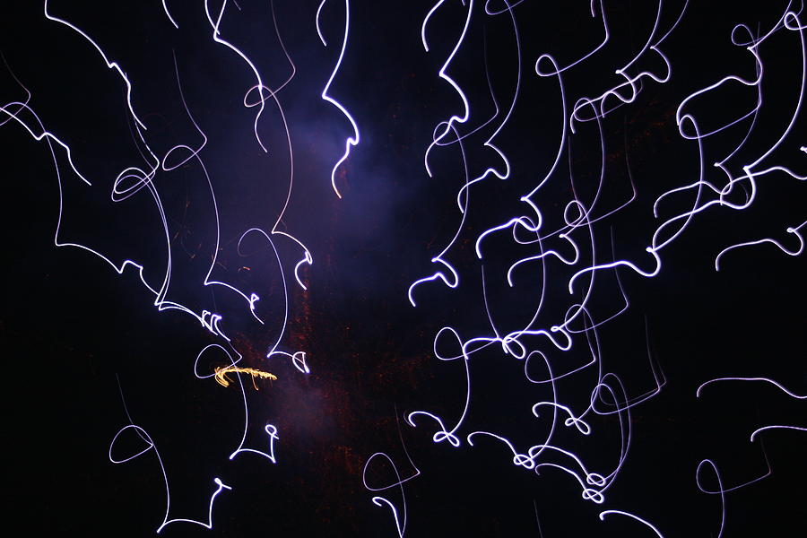 Fireworks Photograph by Wyatt J Brundage - Fine Art America