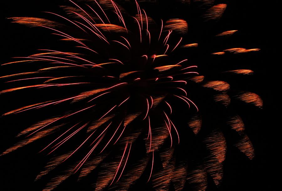 Firework Abstract Photograph by Karl Anderson