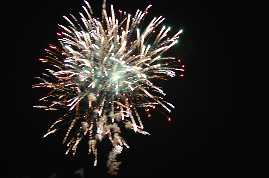 Firework Flower Photograph by Danica Mitchell - Fine Art America