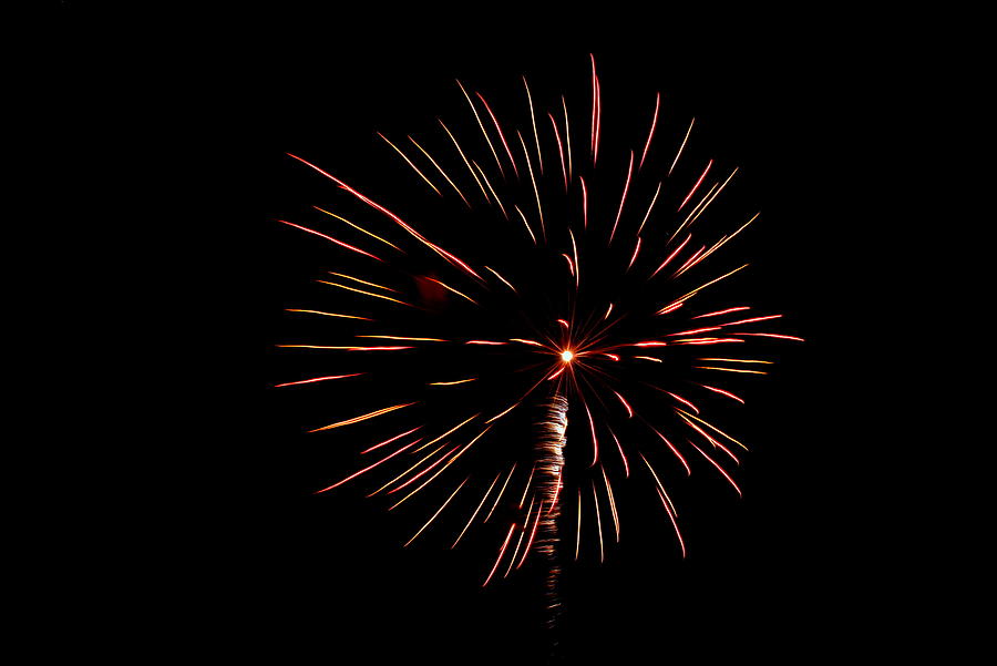 Fireworks Photograph - Fireworks 008 by Larry Ward