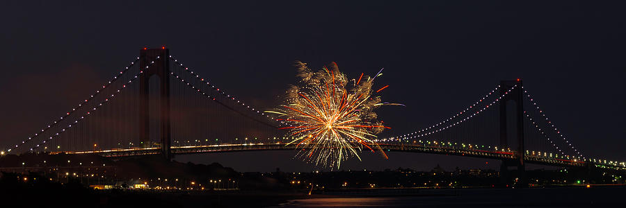 Fireworks 1 Photograph by Kenneth Cole