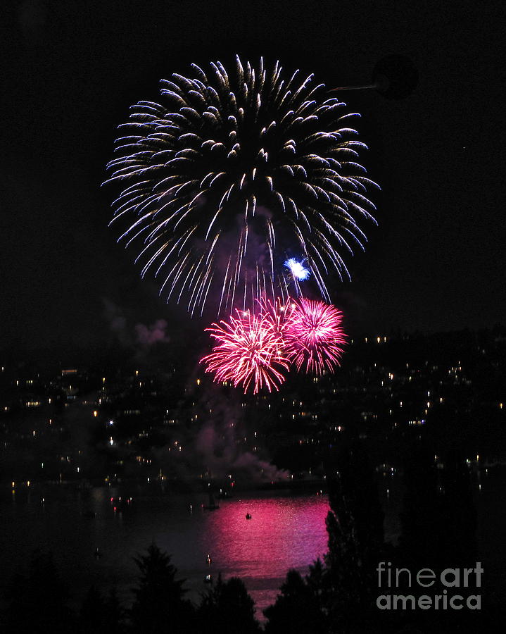 Fireworks 1 Photograph by Sean Griffin