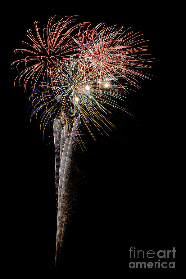 Fireworks 2013 5645 Photograph by Ken DePue
