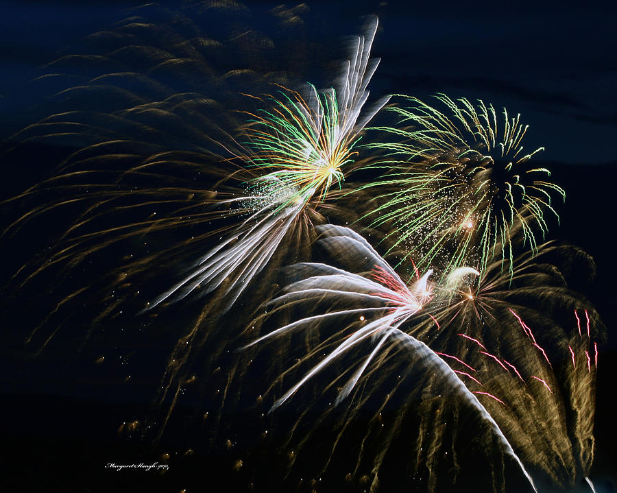 Fireworks Photograph - Fireworks 2015 by Margaret  Slaugh