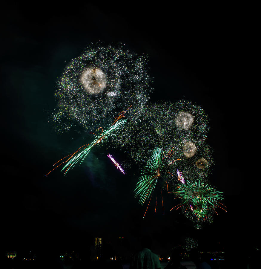 Holiday Photograph - Fireworks 36 by Ivan Santiago