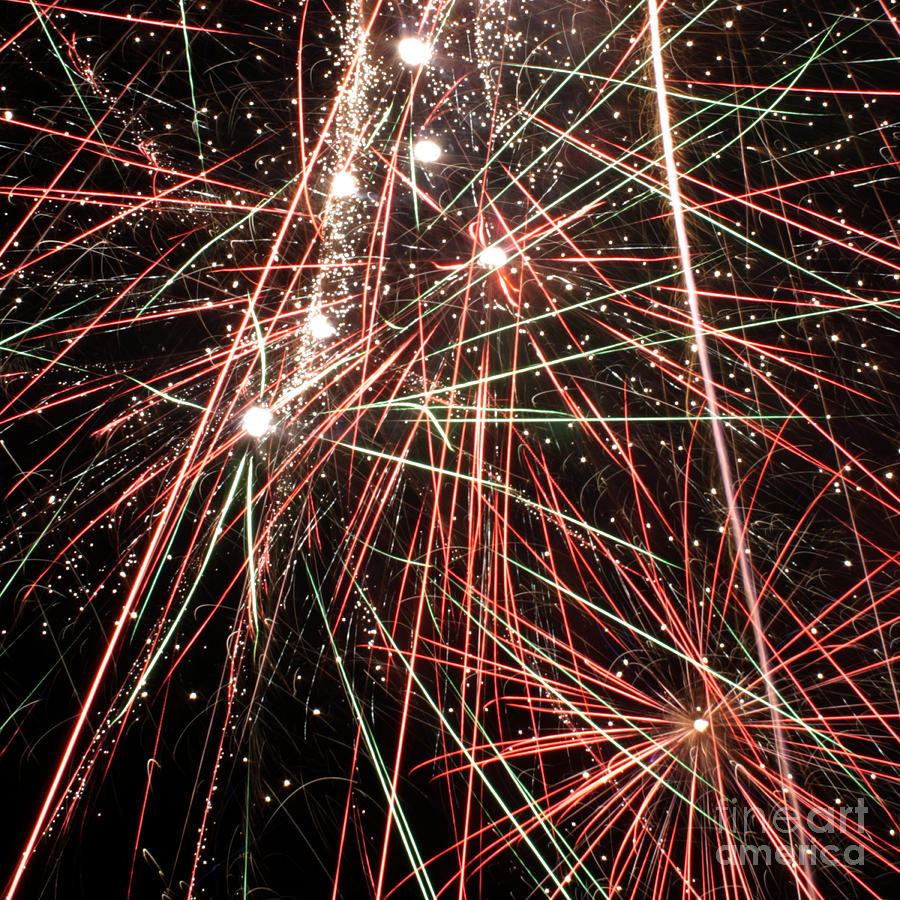 Fireworks 4 Photograph by Balanced Art