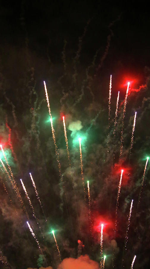 Fireworks 6 2018 Photograph by Mary Bedy