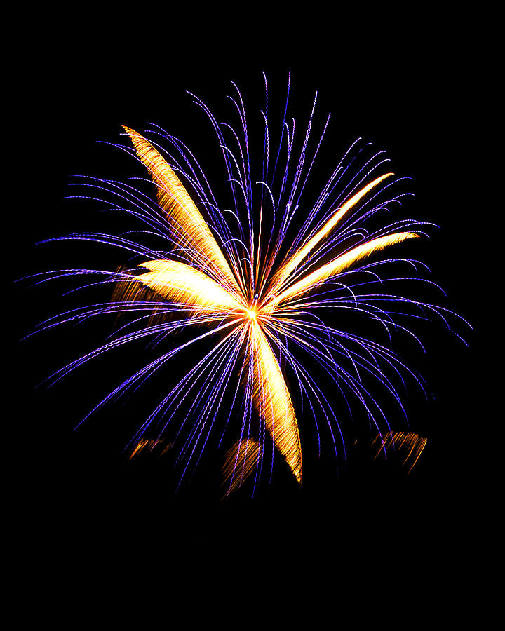 Fireworks 6 Photograph by Bill Barber