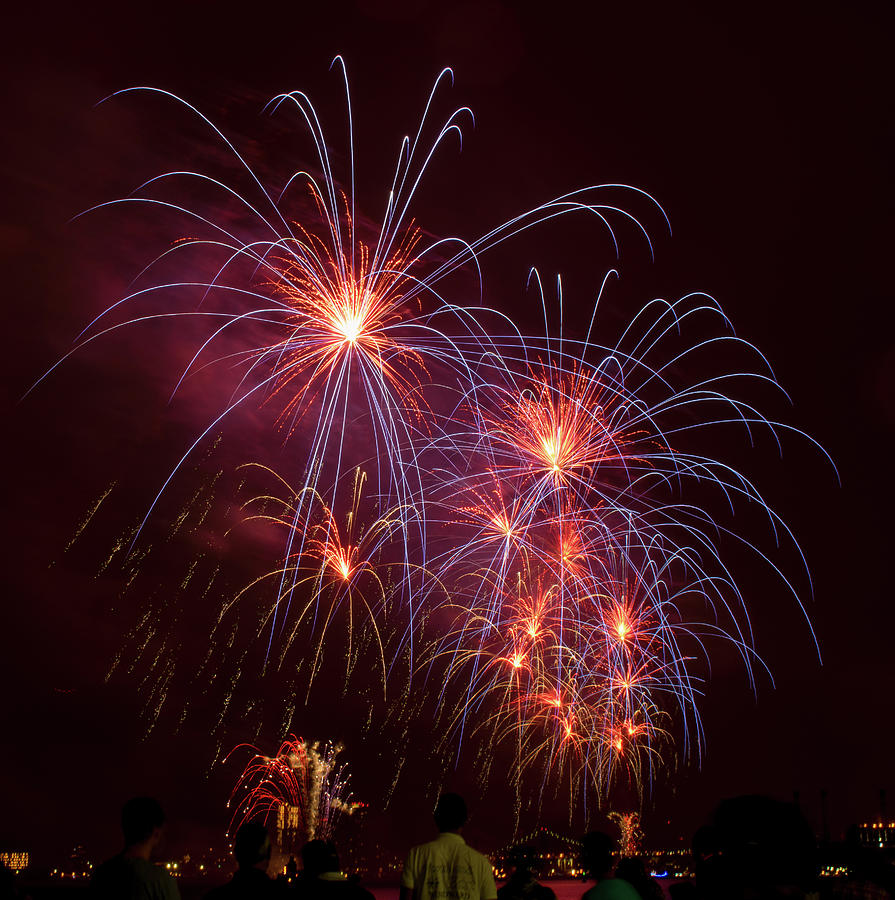 Fireworks 80 Photograph By Ivan Santiago - Pixels