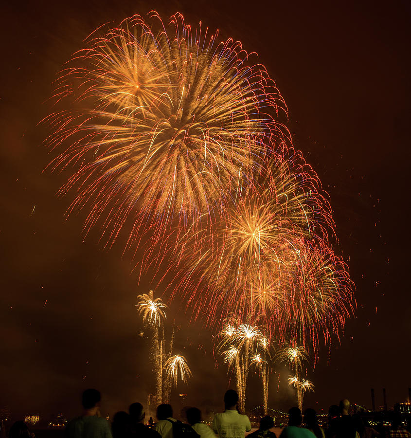 Holiday Photograph - Fireworks 84 by Ivan Santiago