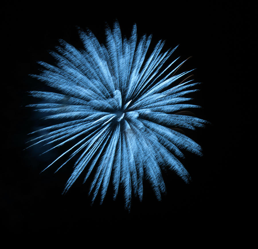 Fireworks Abstract 0841-070415-2cr Photograph by Tam Ryan