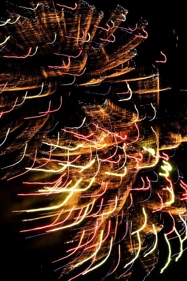 Fireworks Abstract 8 Photograph