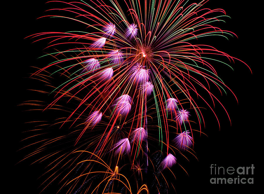 Fireworks Photograph by Anthony Totah
